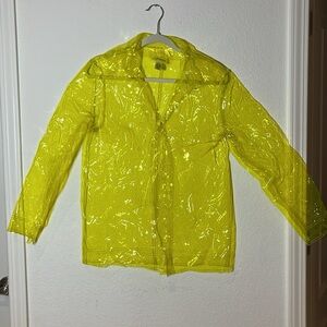 Domdrich Yellow Vinyl Rain Coat Blade Runner
